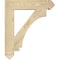 Ekena Millwork Imperial Arts & Crafts Rough Sawn Bracket, Douglas Fir, 4"W x 22"D x 26"H BKT04X22X26IMP03RDF - alternate 3